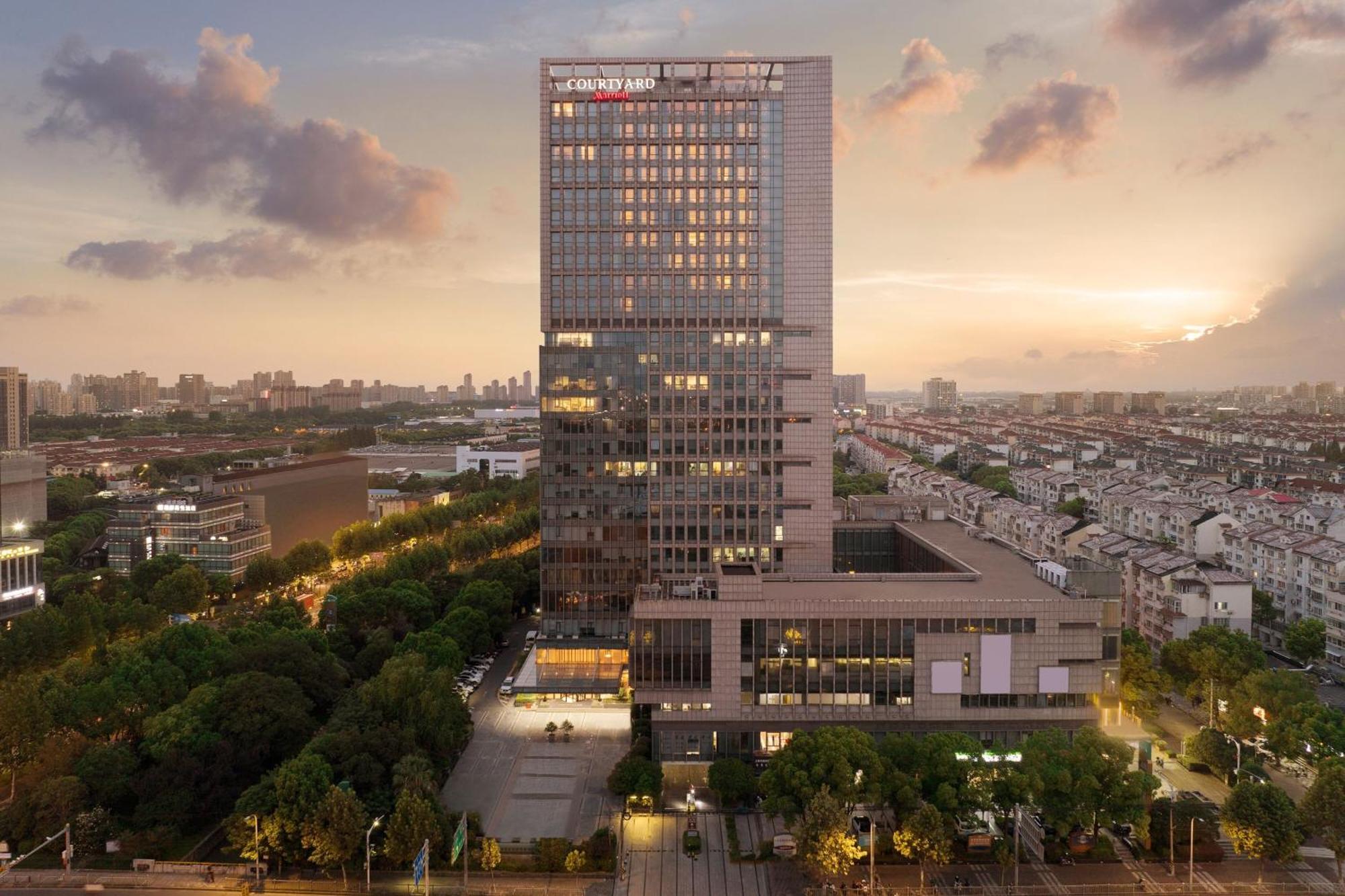Courtyard By Marriott Shanghai Jiading Dış mekan fotoğraf